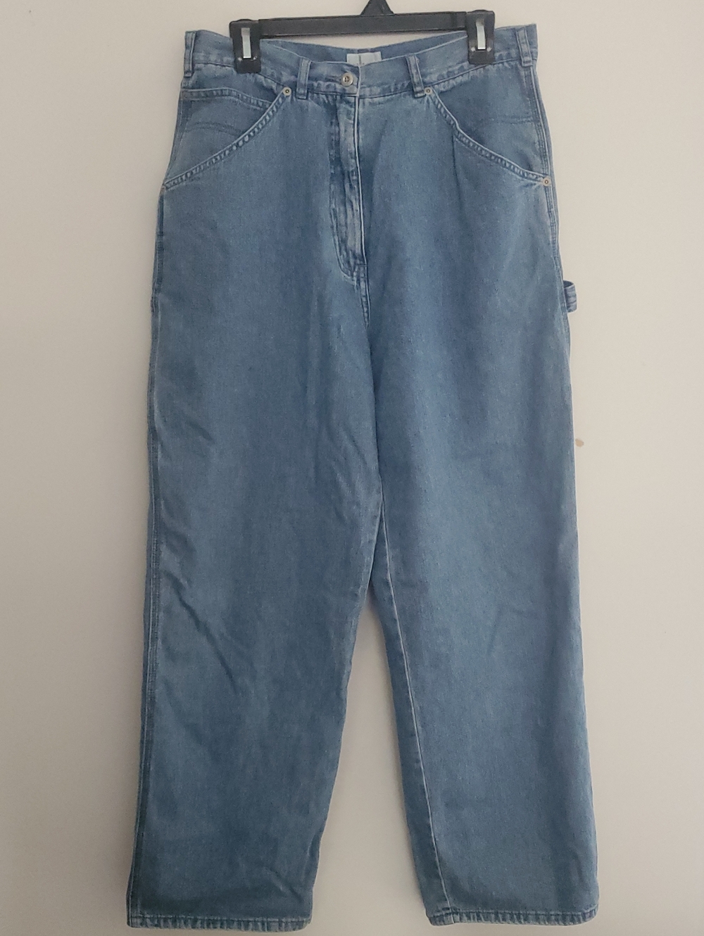 Vintage 80s 90s WilliWear Carpenter Jeans High Rise Baggy Fit Size 14
